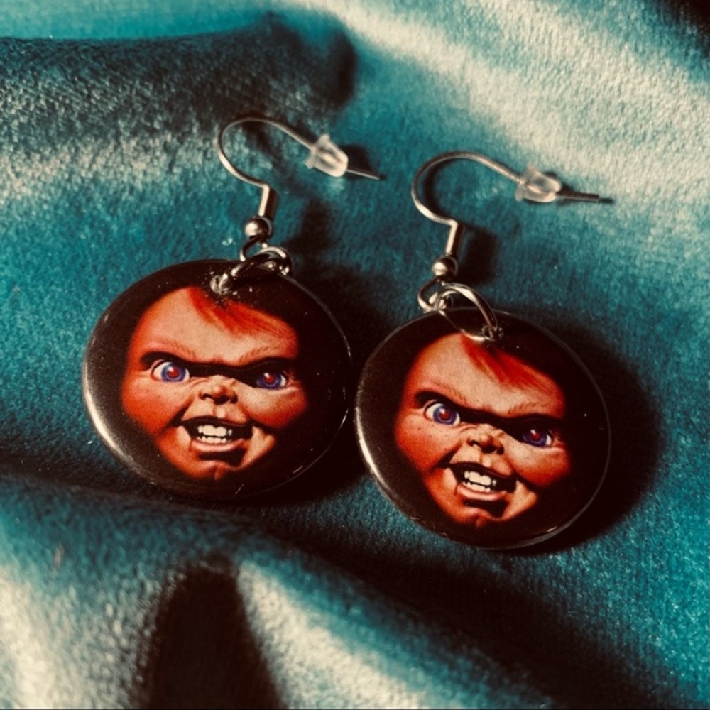 Chucky Doll Earrings